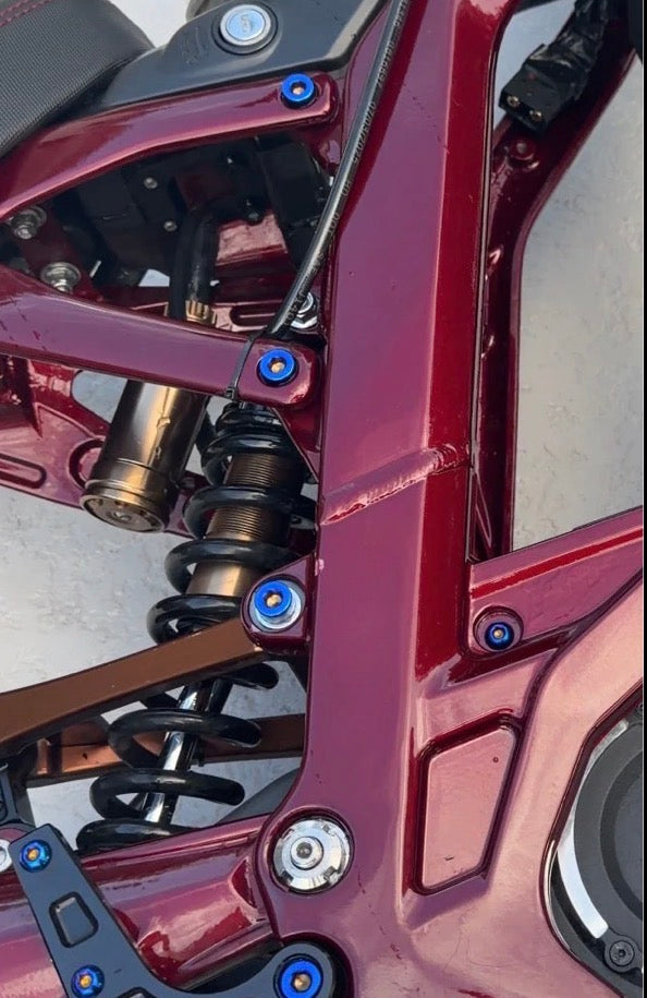 Titanium Triangle Bolts